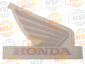 17560METD20ZB, Marca,  Aleta Der. (###) *, Honda