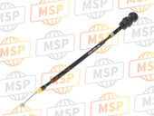 17950MET640, Cavo Comp. Leva Aria, Honda, 2
