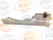 18330MCAA70ZA, Protector Assy., R. Ex. Pipe * NH168M * (NH168M Vernier Gray Metallic), Honda