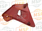 19020MY5860ZD, Couverture , R. Carénage (Wol) R203M (R203M Rouge Métallique Procyon), Honda, 3