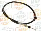 22870MFJD00, Kabel Kompl., Kupplung (A, Honda, 1