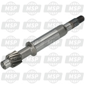 23411GEZ000, Shaft, Drive (12T), Honda