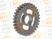 23411KSE670, Gear, Countershaft Low (31T), Honda, 2