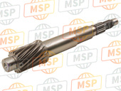 23411KZR601, Shaft, Drive (17T), Honda, 1