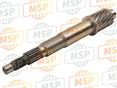 23411KZR601, Shaft, Drive (17T), Honda, 2