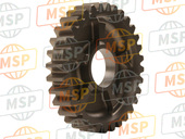 23421MFL000, Gear, Countershaft First (32T), Honda