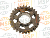 23431KRN670, Gear, Countershaft Second (28T), Honda