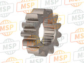 23431MASE00, Gear, Mainshaft Second (13T), Honda, 2