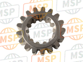 23431MBA000, Gear, Mainshaft Second (17T), Honda