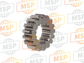 23431MEL000, Gear, Mainshaft Second (17T), Honda, 1