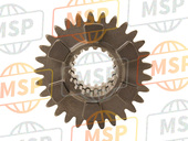 23431MJGA00, Gear, Mainshaft Second & Third (22T/29T), Honda, 2