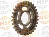 23431MN1670, Gear, Countershaft Second (28T), Honda, 1