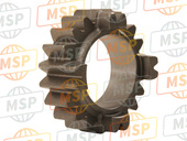 23431MR1000, Gear, Mainshaft Second (20T), Honda, 1