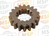 23431MS6620, Gear, Mainshaft Second (18T), Honda