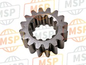 23431MV9670, Gear, Mainshaft Second (16T), Honda