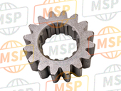 23431MW0000, Gear, Mainshaft Second (16T), Honda