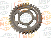 23441MBA000, Gear, Countershaft Second (34T), Honda, 2