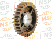 23441MCA000, Gear, Countershaft Second (32T), Honda