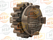 23441MENA90, Gear, Mainshaft Third (17T), Honda