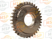 23441MR5670, Gear, Countershaft Second (34T), Honda