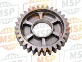 23441MZ2610, Gear, Countershaft Second (31T), Honda