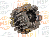 23451MALA00, Drittes Und Viertes Zahnr, Honda