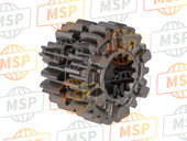 23451MFGD00, Gear, Mainshaft Third & Fourth (18T/23T), Honda