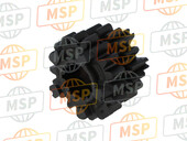 23451MFJD00, Gear, Mainshaft Third & Fourth (18T/18T), Honda, 1