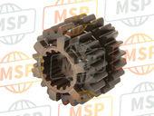 23451MFL000, Gear, Mainshaft Third & Fourth (22T/24T), Honda