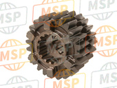 23451MFL000, Gear, Mainshaft Third & Fourth (22T/24T), Honda, 2