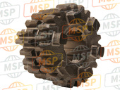 23461KPP860, Gear, Mainshaft Third & Fourth (20T/23T), Honda