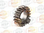 23461MBN670, Gear, Mainshaft Fourth (21T), Honda, 2