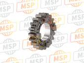 23461MENA10, Gear, Mainshaft Fourth (20T), Honda, 1