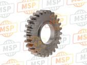 23481MBW000, Gear, Countershaft Fourth (27T), Honda, 2