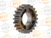 23481MENA90, Gear, Mainshaft Fifth (22T), Honda