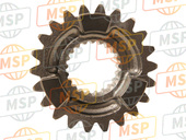 23491KSC670, Gear, Countershaft Fifth(22T), Honda, 2