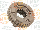 23501MFL000, Gear, Countershaft Fifth (34T), Honda