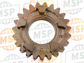 23511MAL600, Gear, Mainshaft Sixth(23T), Honda