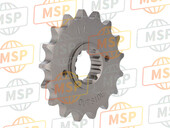 23801438000, Sprocket, Drive (17T), Honda