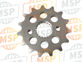 23801KSE670, Sprocket, Drive (15T), Honda, 2