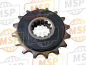 23801MAS000, Sprocket, Drive (16T), Honda