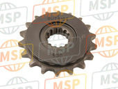 23801MAZ000, Sprocket, Drive (18T), Honda