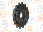 23801MEED00, Sprocket Comp., Drive (16T), Honda, 1