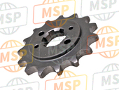 23801MK4600, Sprocket, Drive (15T), Honda, 2