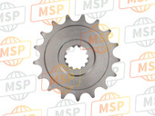 23801MKAD30, Sprocket, Drive (17T), Honda, 3