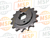 23801MR1P00, Sprocket, Drive 16, Honda, 2