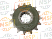 23801MV9900, Sprocket, Drive (15T), Honda