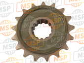 23801MW4000, Sprocket, Drive (17T), Honda