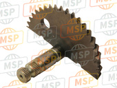 28250KEE630, Eje Comp.,  Arranque Pie (, Honda, 2