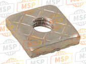 31466ZA8004, Mutter, 6mm, Honda